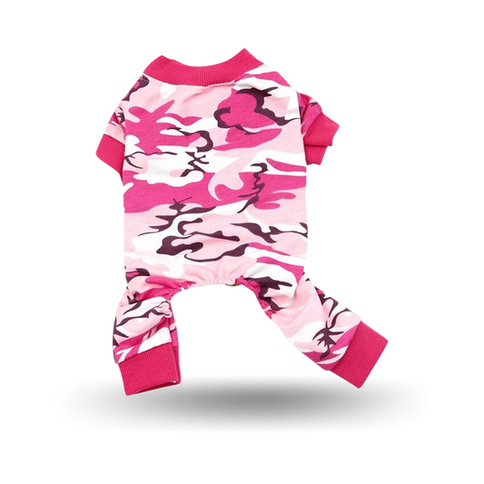 Camouflage Pug Summer Pyjamas