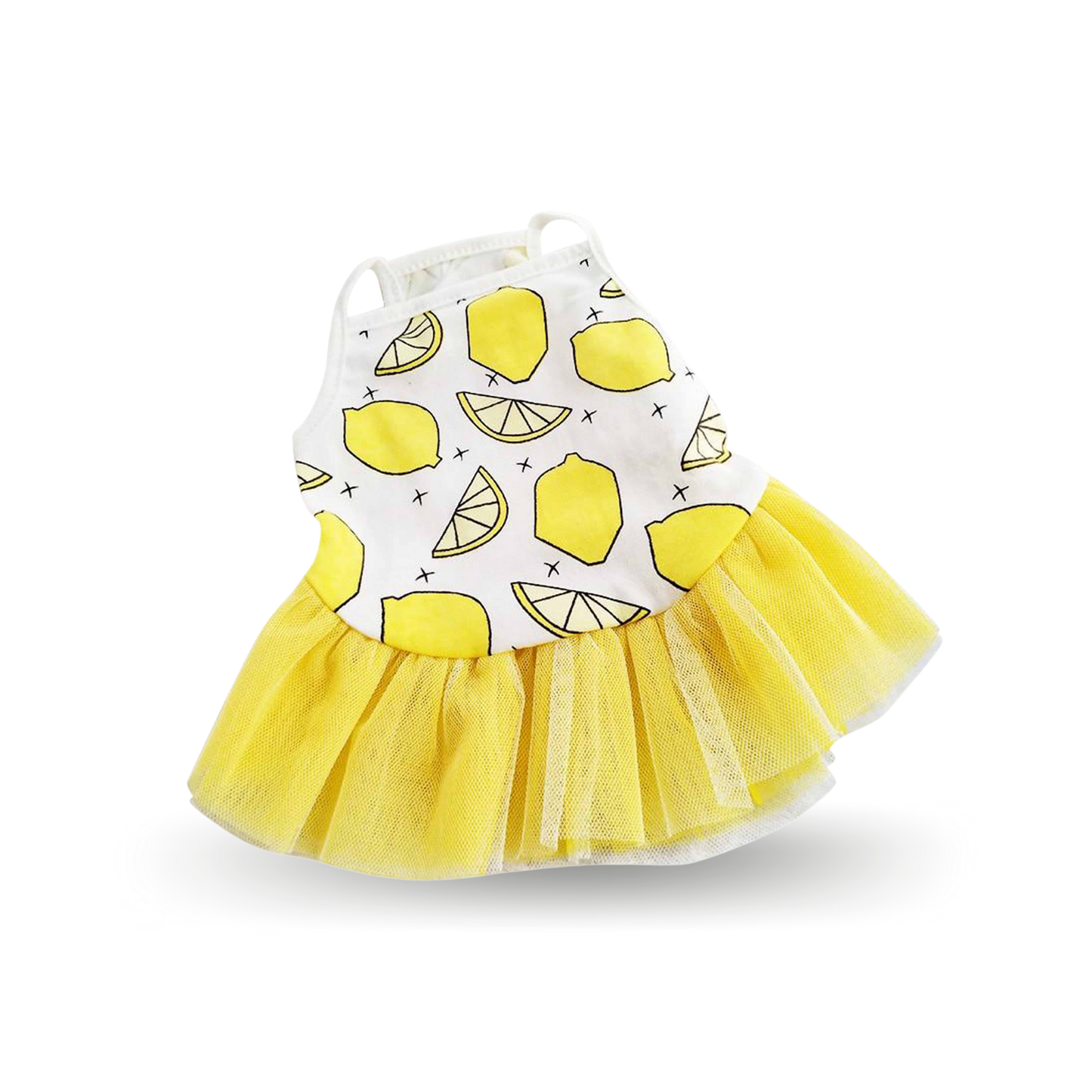 Lemon Fruit Pug Dress
