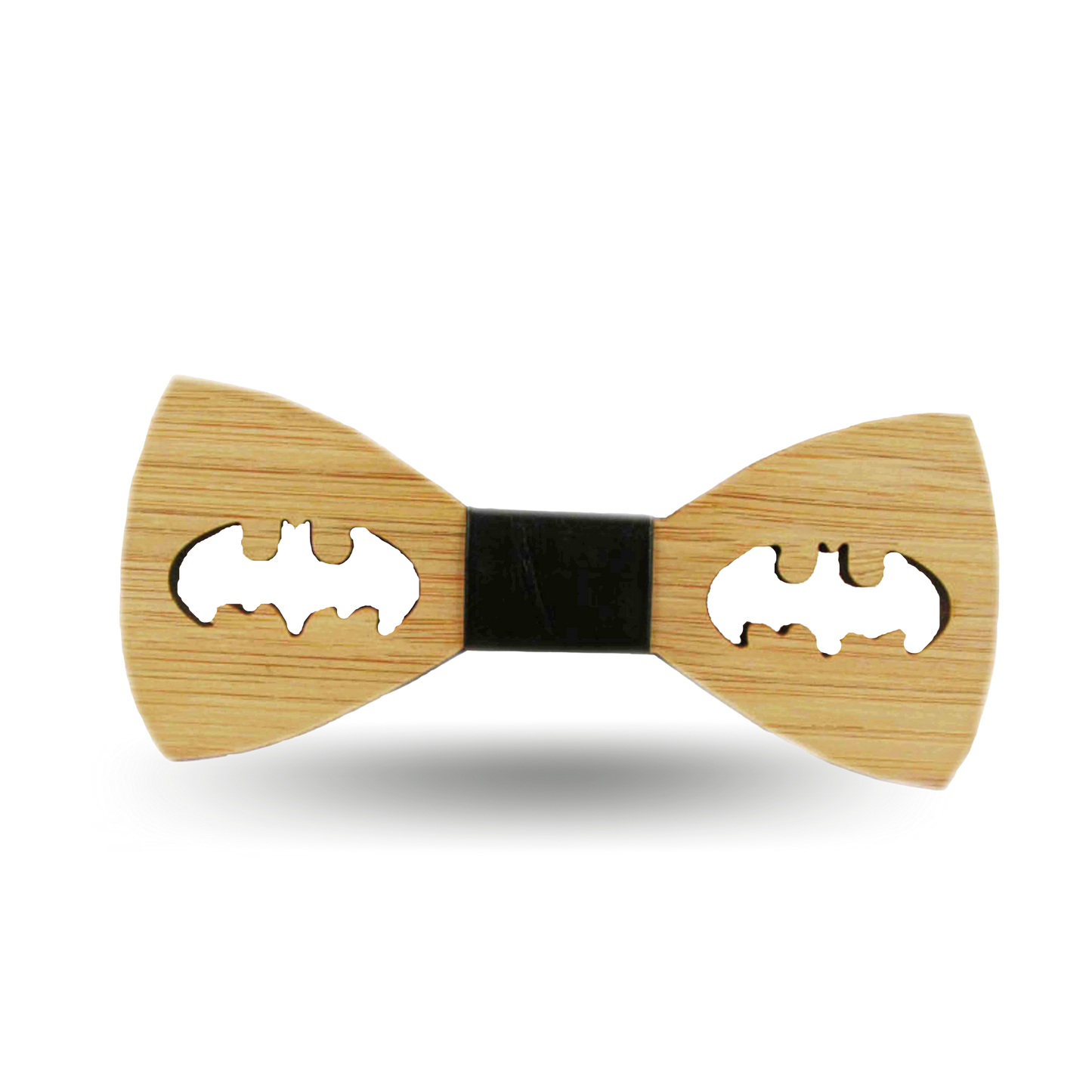 Cut out Bamboo Pug Bowtie