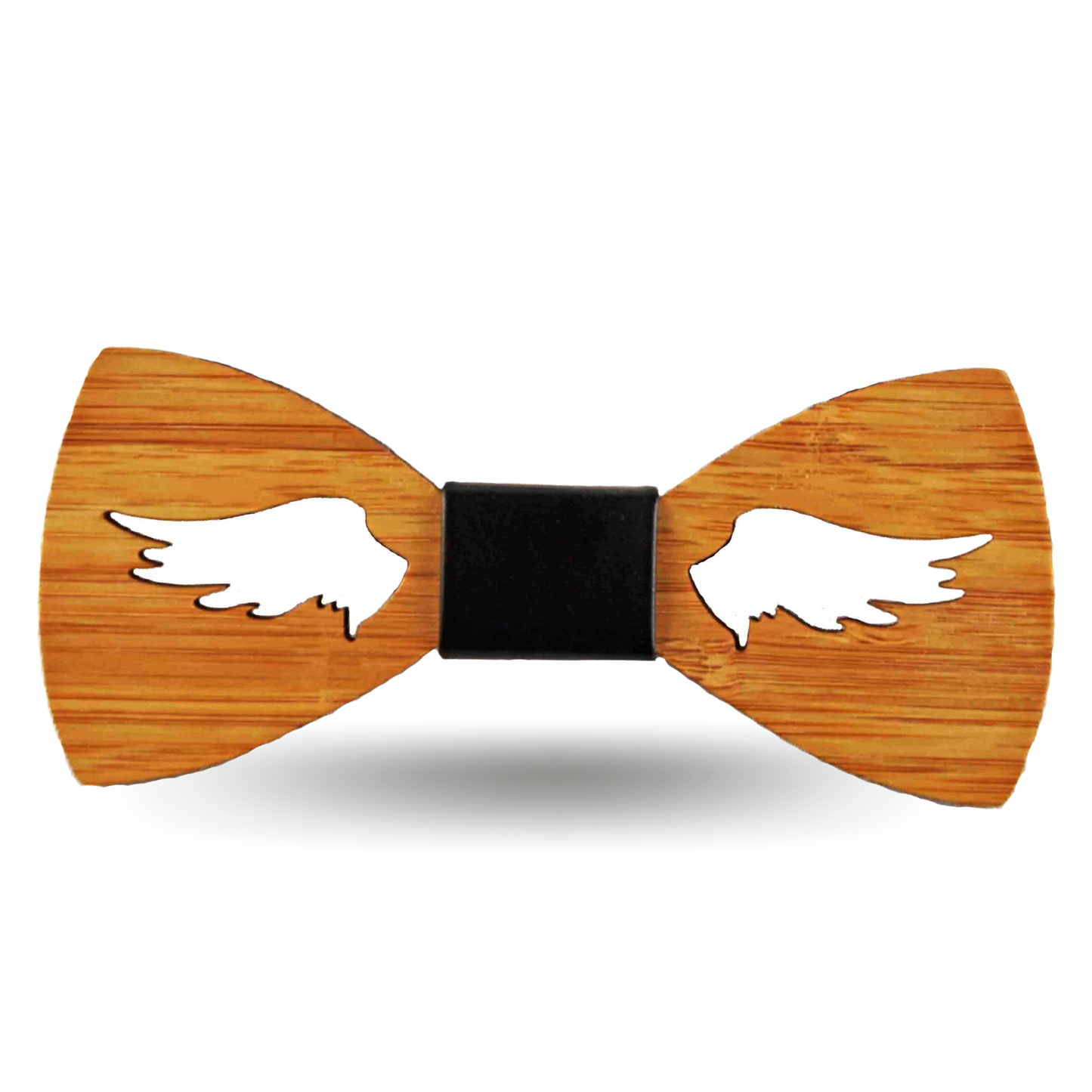 Cut out Bamboo Pug Bowtie