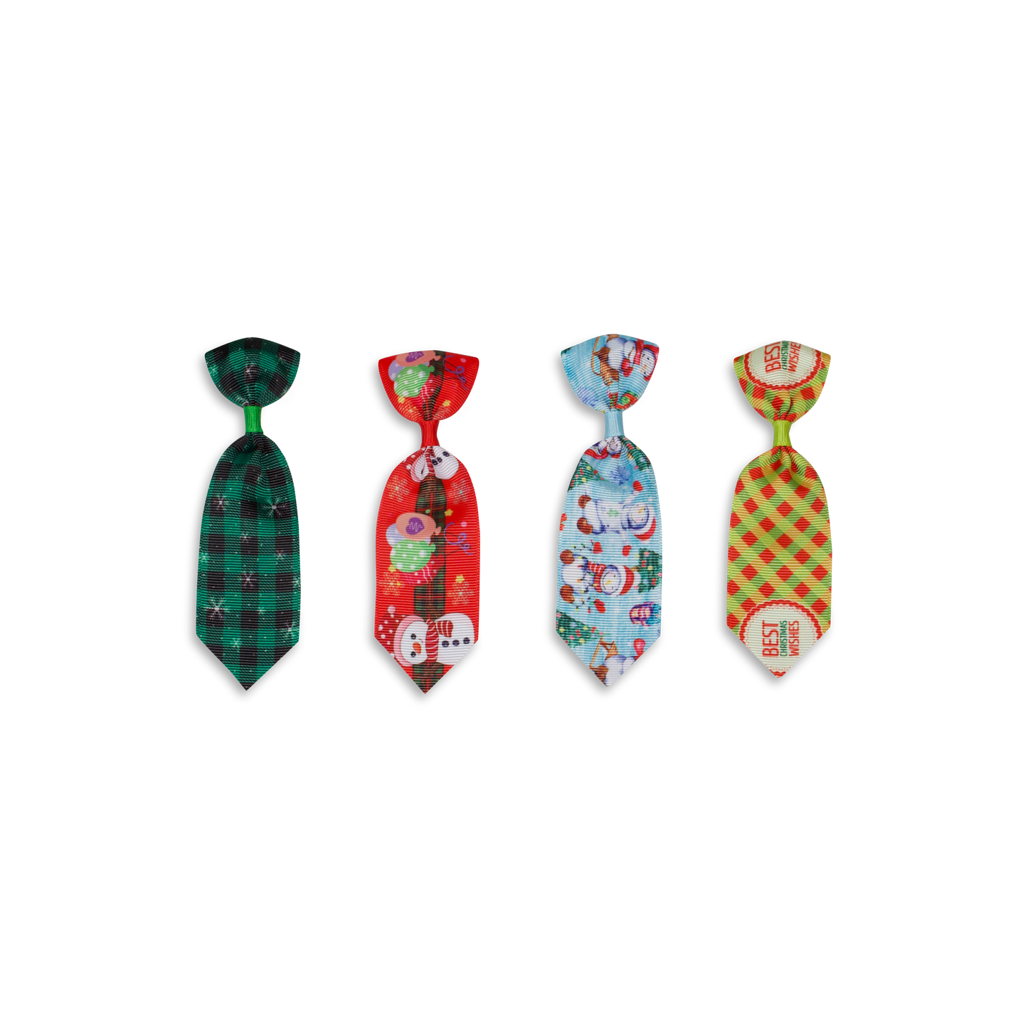 Christmas Pug Bowties and Neckties