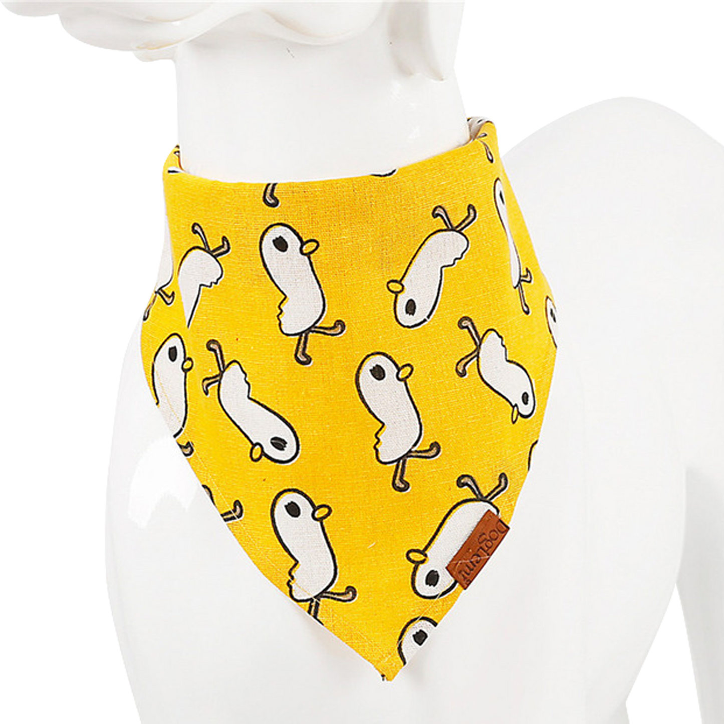 Patterned Pug Scarves