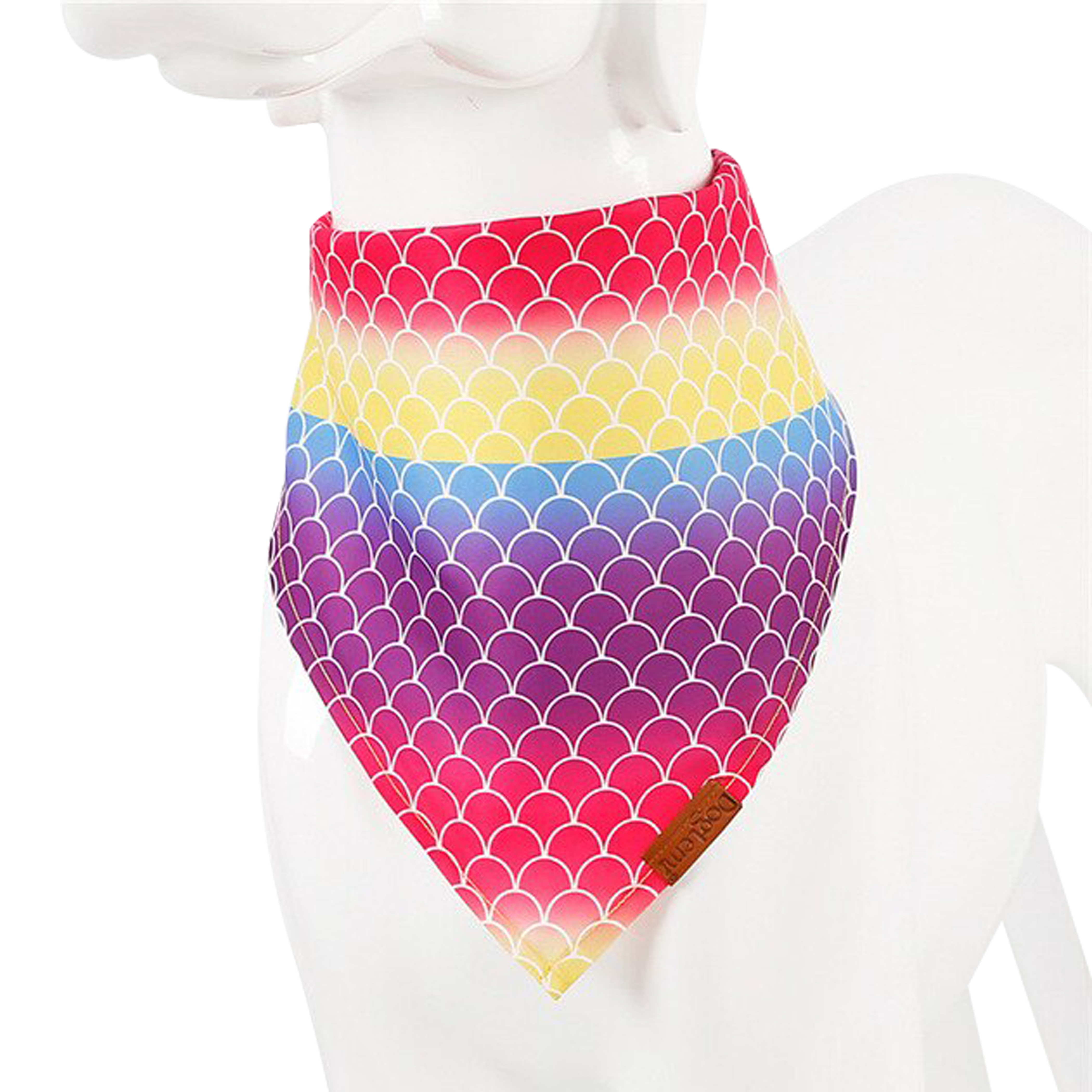 Patterned Pug Scarves