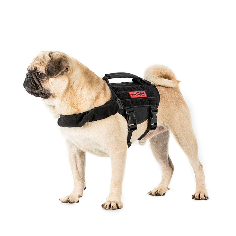 Small Tactical Pug Harness