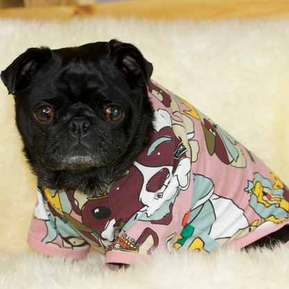 Royalty Pug Summer Pyjamas