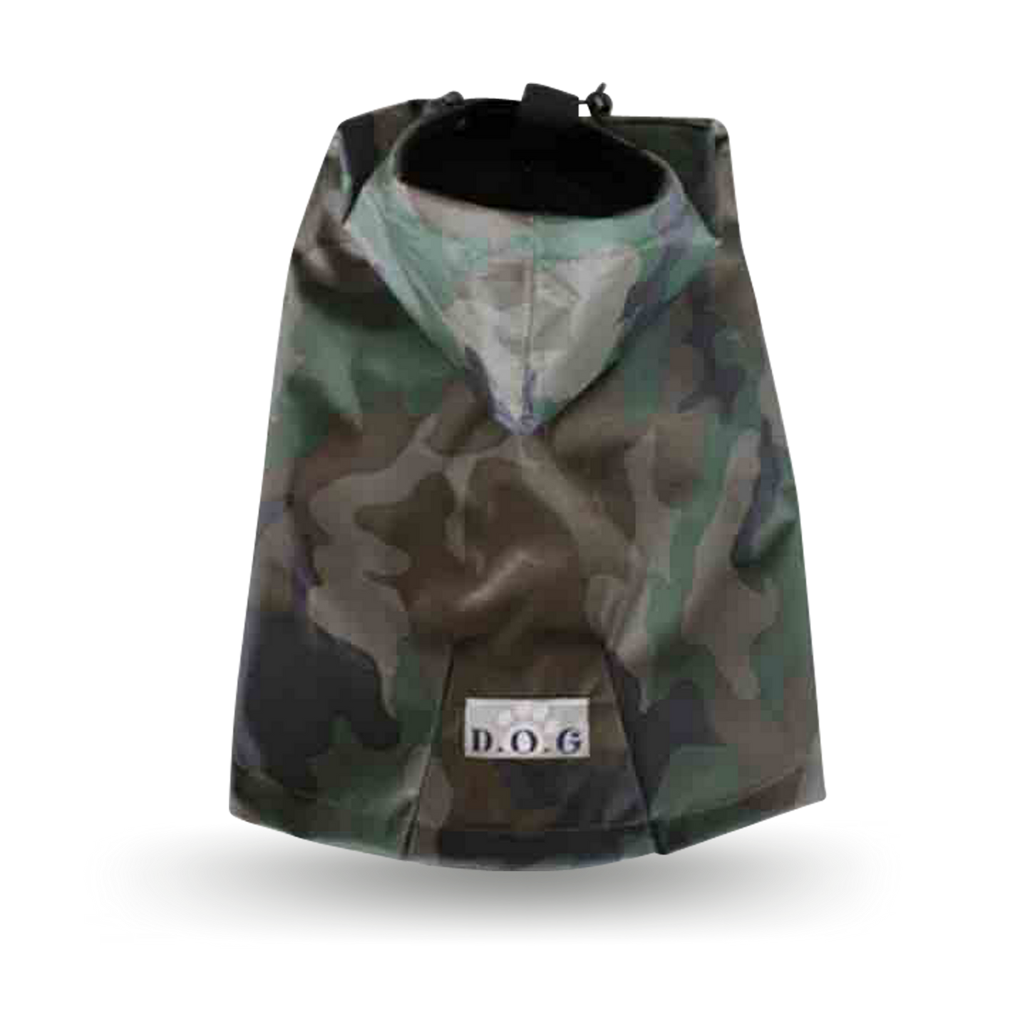 Camouflage Pug Raincoat