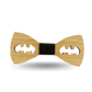 Cut out Bamboo Pug Bowtie
