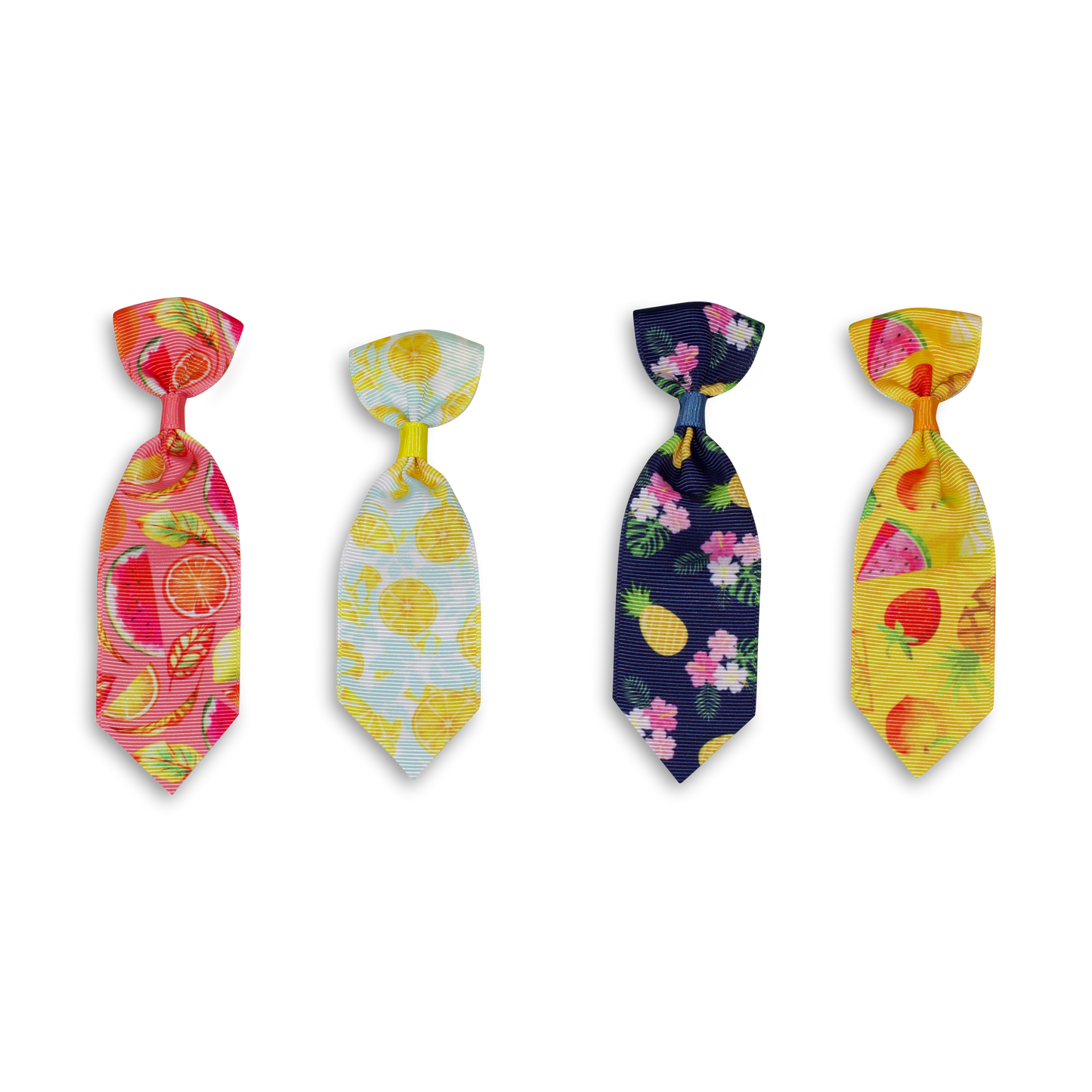 Fruity Puggie Neckties and Bowties