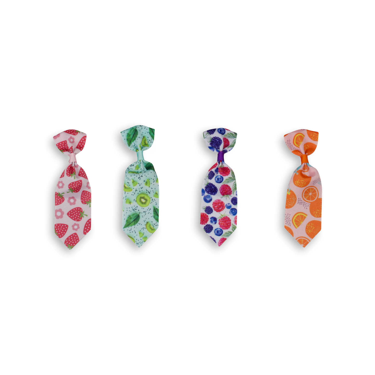 Fruity Puggie Neckties and Bowties