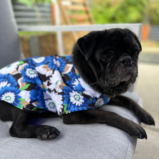 Hawaiian Pug Shirt